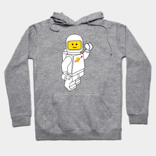 Spaceman! (White) Hoodie